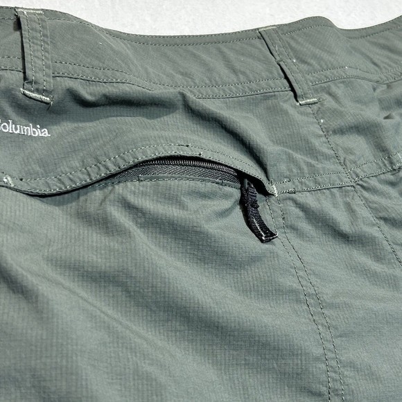Columbia Convertible Hiking Pants Omni Shield Advanced Repellency Womens Size 8 - Picture 15 of 16